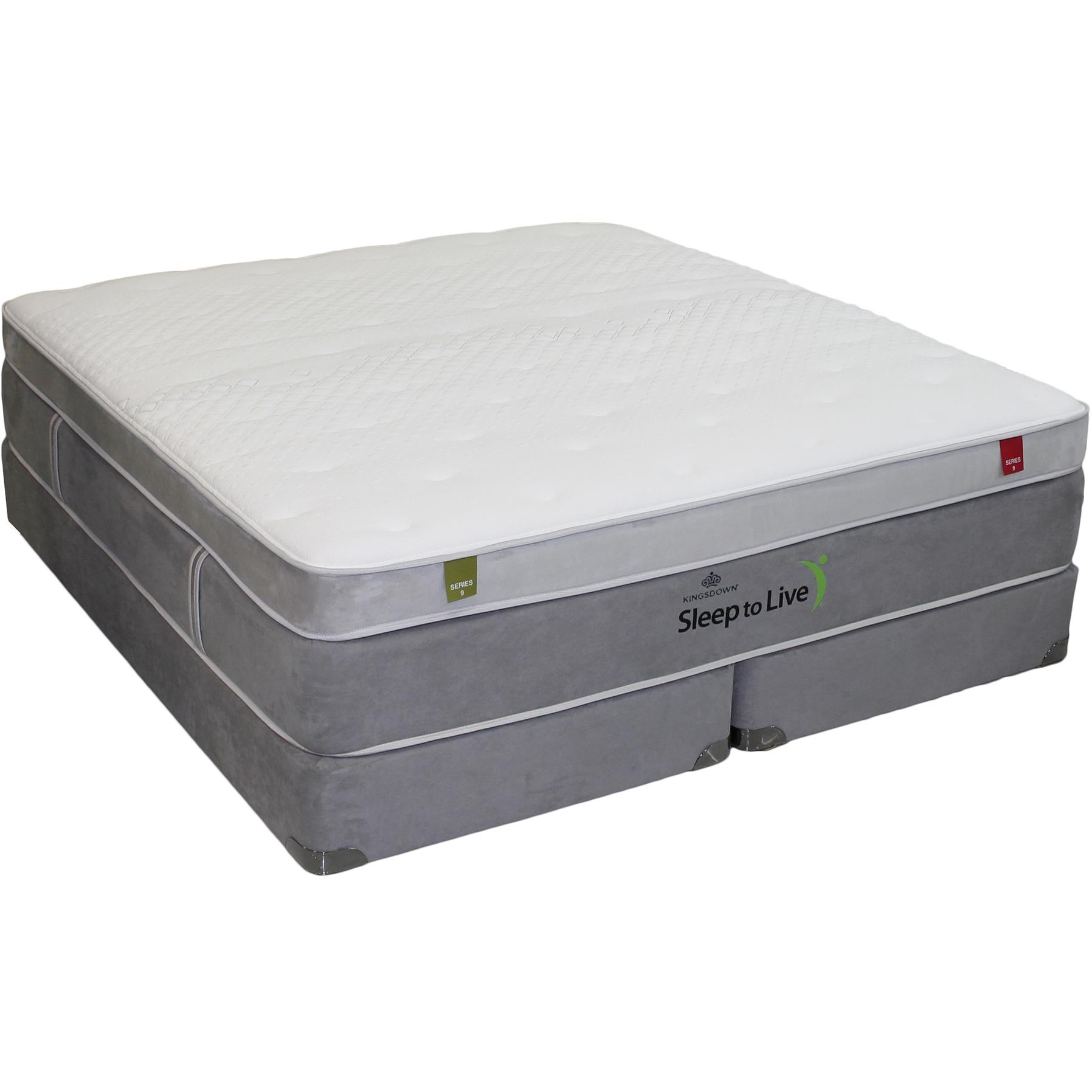 Kingsdown Series 9 California King Foam Mattress and Foundation